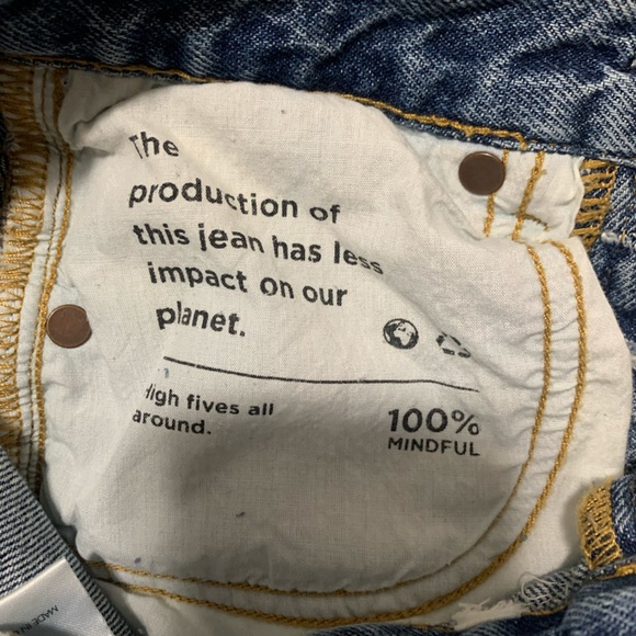 PacSun Women’s Distressed Jeans. Button fly. Size 23. EUC - Picture 5 of 7